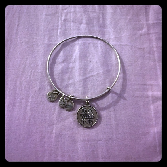 "It is what it is" charm bracelet