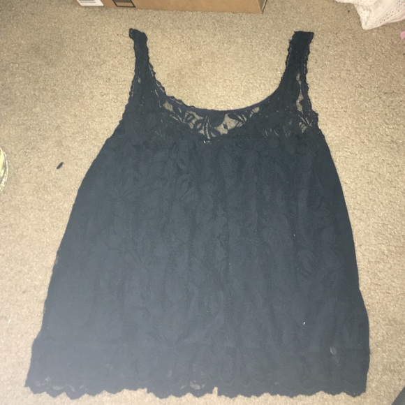 Navy blue Abercrombie and fitch tank top