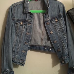 Cropped Denim Jacket