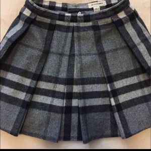 Burberry Pleated Skirt