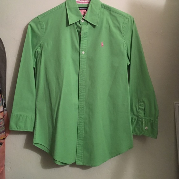 Ralph Lauren Button Up, Perfect Condition
