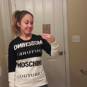 Moschino 100% AUTHENTIC  woman warm Shirt