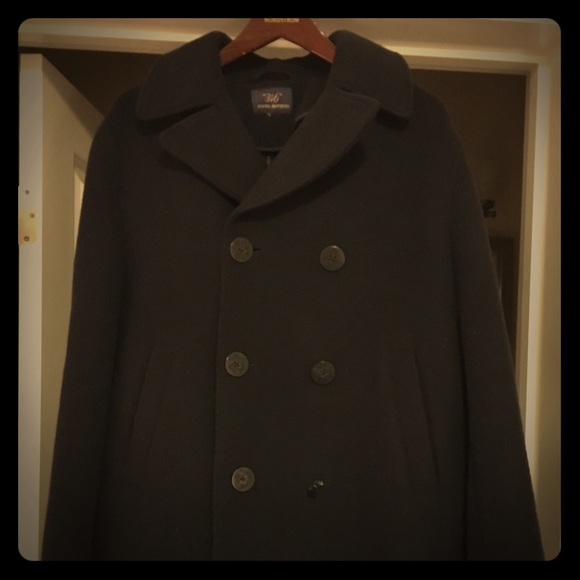 Burberry Men's Wool Peacoat