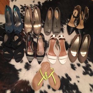 Lot of Women's High Heel Stiletto Pumps