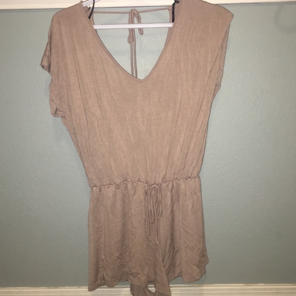 Taupe Romper