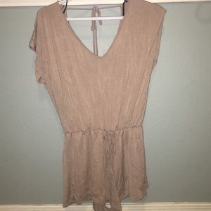 Taupe Romper