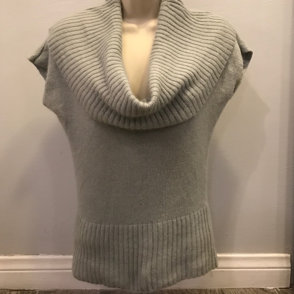 Light Blue cowl neck sweater - Size Small