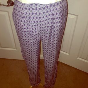 Patterned Trousers