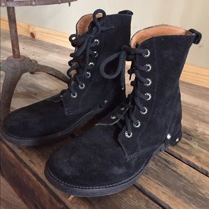 BedStu Suede Lace Up Boot