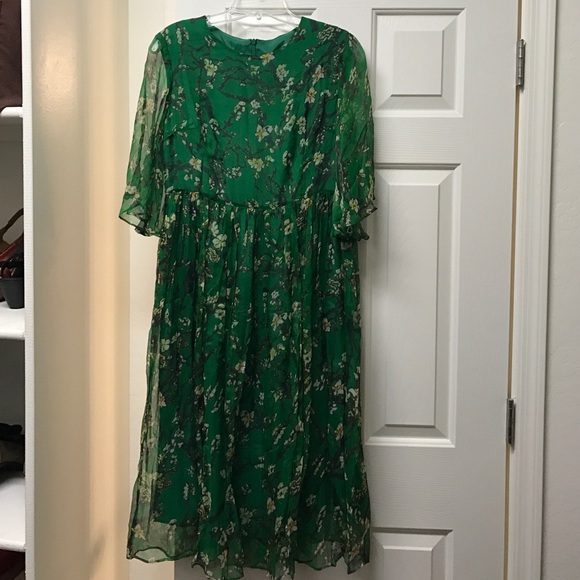 Green dress from StyleWe