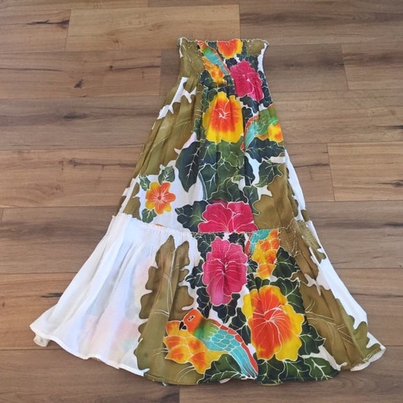 Indah Dresses & Skirts - Indah smocked sleeveless dress