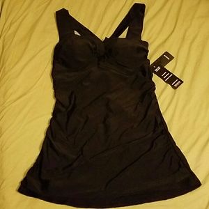 Brand new black Torrid tankini top