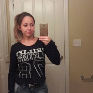 Philipp plein 78  100% AUTHENTIC woman black shirt