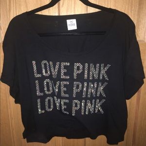 PINK crop top
