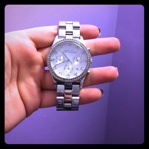 Marc jacobs silver watch