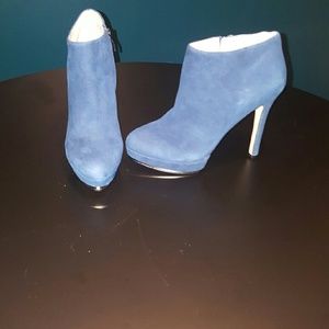 Dark Navy Blue Vince Camuto Booties