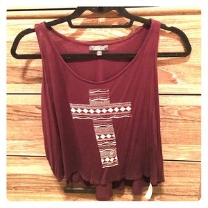 Cropped tank top