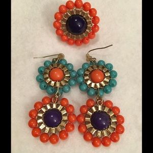 Monroe & Main Matching Earring and Expandable Ring