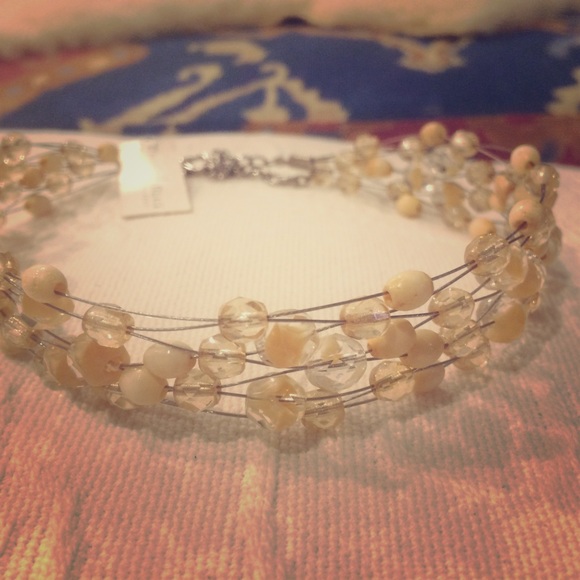 White House Black Market choker necklace