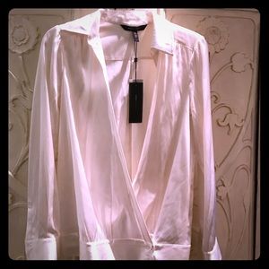 NWT BCBG 100% silk blouse