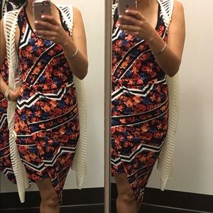 Material Girl asymmetrical dress size small