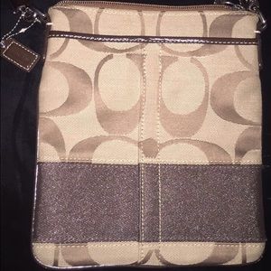 Coach tan Crossbody