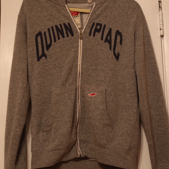 Quinnipiac zip up hoodie