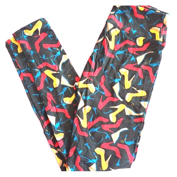 OS LulaRoe high heel shoes leggings NWT
