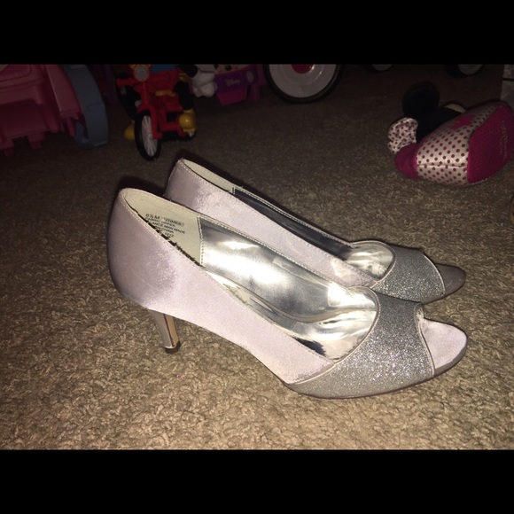 Silver heels!