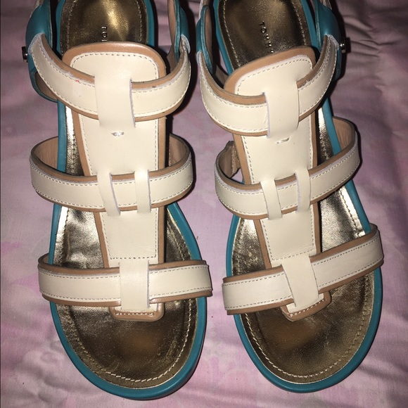 Tommy Hilfiger Wedges Sz7.5👠 - Picture 1 of 4