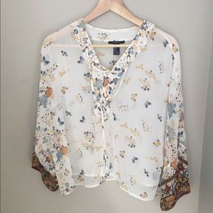 forever 21 || flowy top
