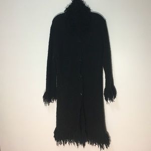 Below the knee fringe jacket
