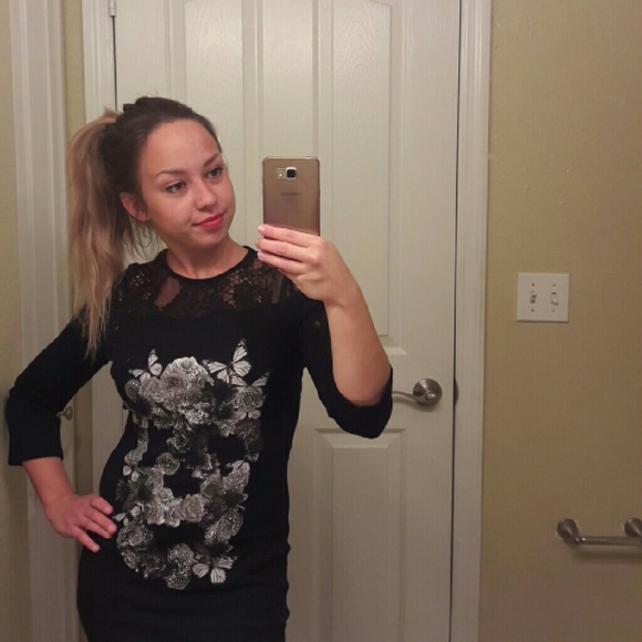 black woman skull dress
