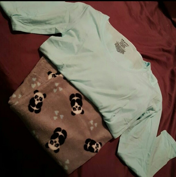 Joe Boxer Panda Pajama Set