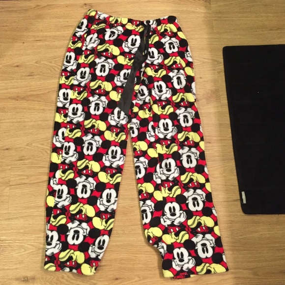 Mikey Mouse fur pajama pants