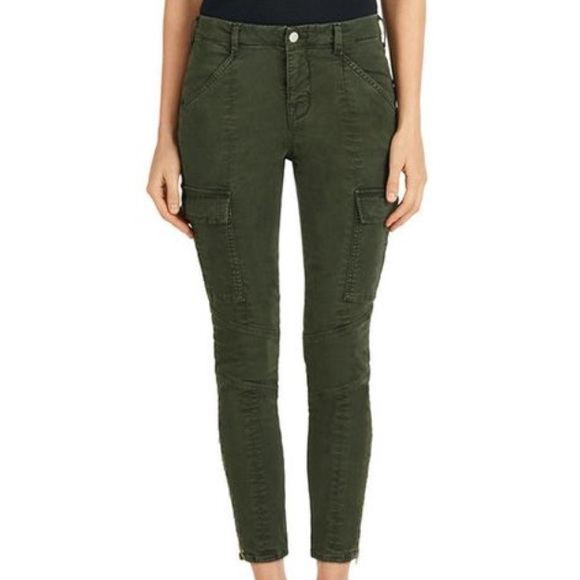 J Brand Green Cargo Jeans