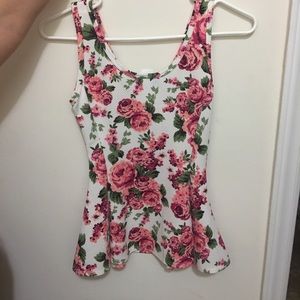 Stylish floral pattern shirt