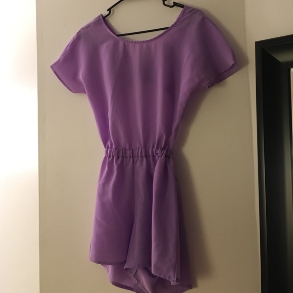 Lavender romper. Super cute