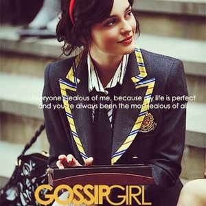 ⚜️ Gossip Girl ⚜️ Philippe Adec wool blazer size 6