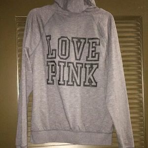 Pink hoodie