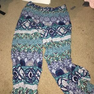 Fit and flare pants