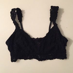 Black bralette