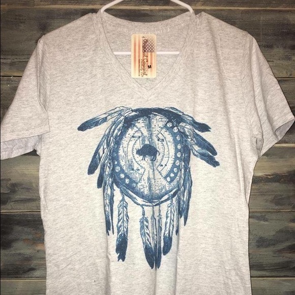 Buffalo dreams ladies V-neck