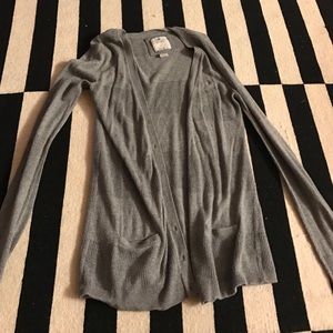 Grey aerie cardigan