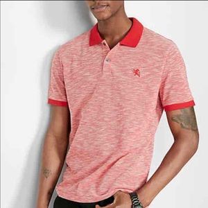 EXPRESS men's Red Oxford Lion Polo NWT