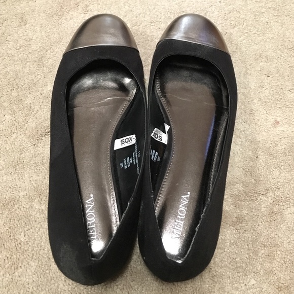 Merona black flats - Picture 1 of 1