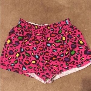 Cheetah Soffee shorts. New without tags