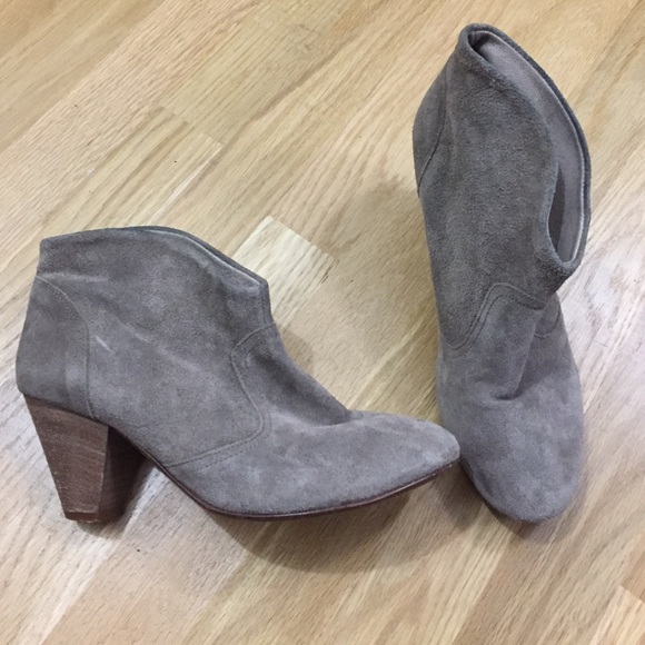 Gray Booties - Picture 1 of 1