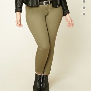 Plus size skinny jeans