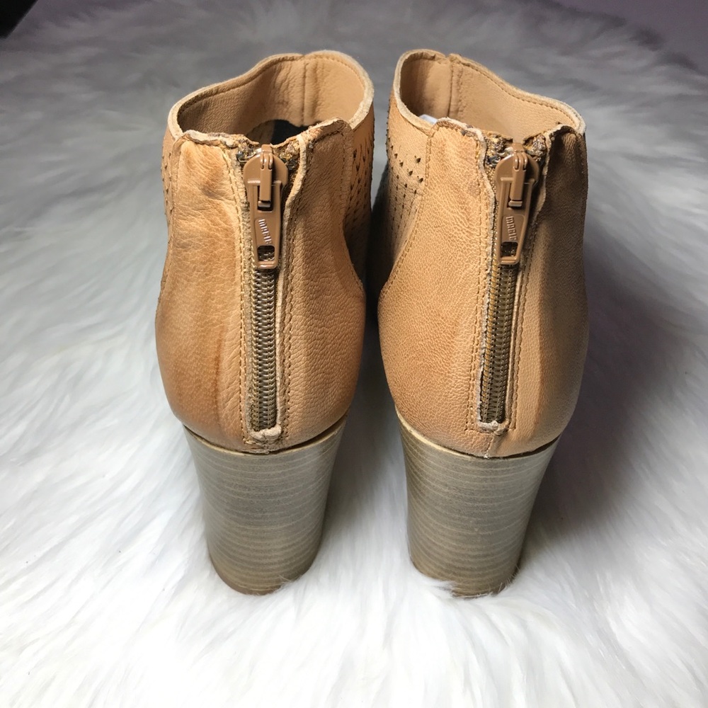 Kenneth Cole Perforated Peep Toe Bootie - Picture 3 of 4